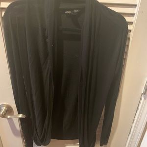 Black cardigan